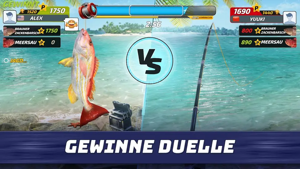 Fishing Clash, zweites Bild der Play-Store-Galerie